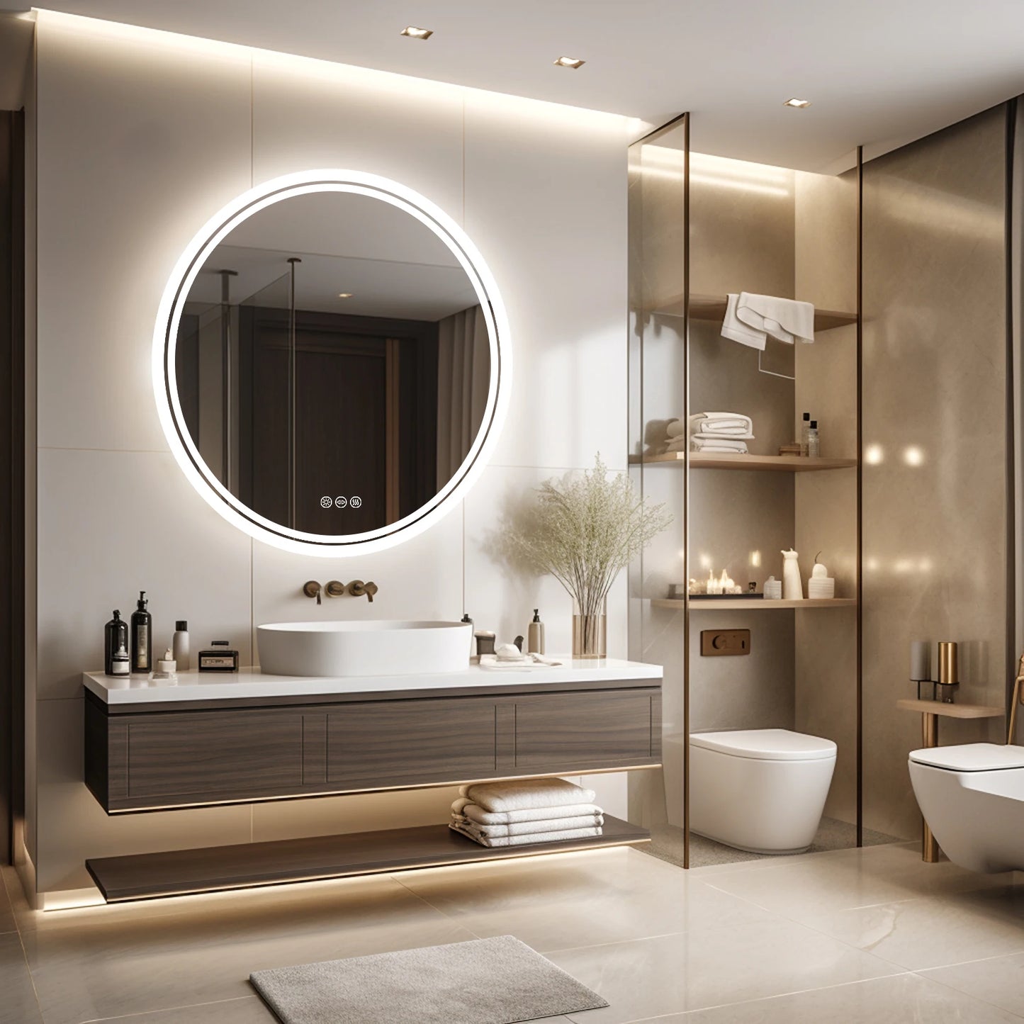 LED Circle Bathroom Mirror