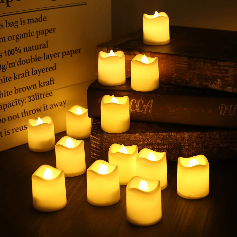 Flameless LED Battery Operated Flickering Candle