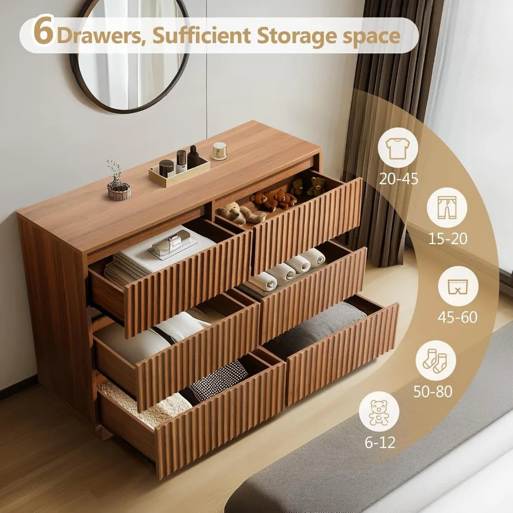 Wood Modern Dresser Chest