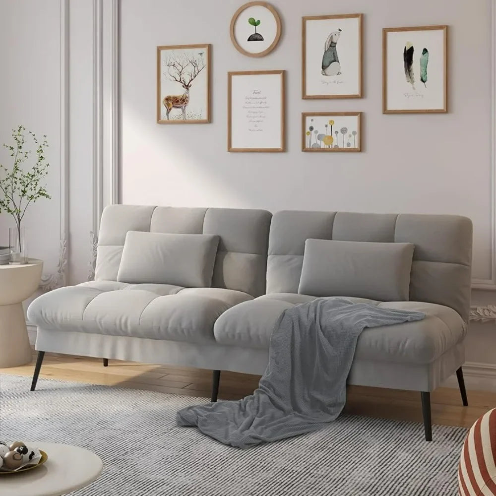 68" Convertible Futon Sofa Bed