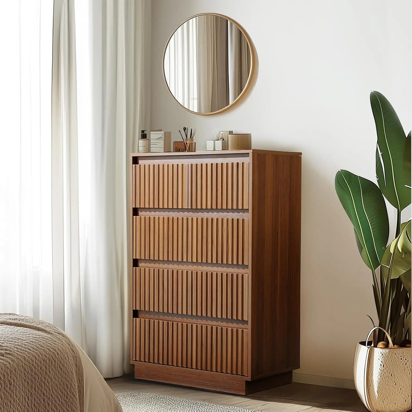 Wood Modern Dresser Chest