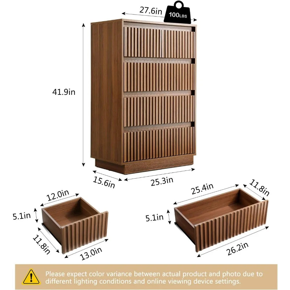 Wood Modern Dresser Chest