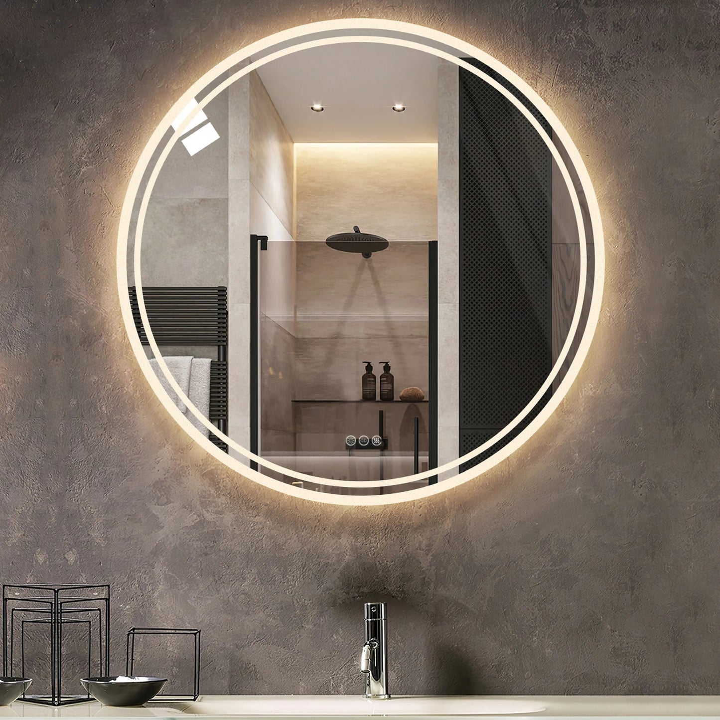 LED Circle Bathroom Mirror