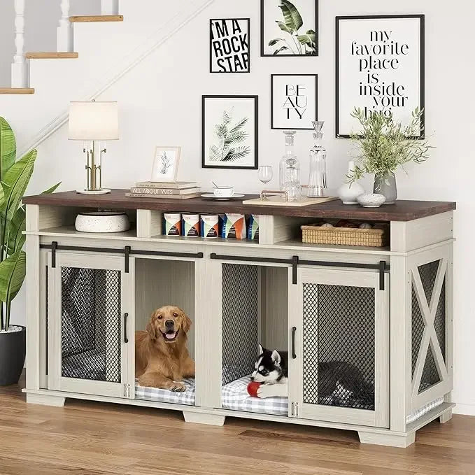 71" Dog Kennel Furniture