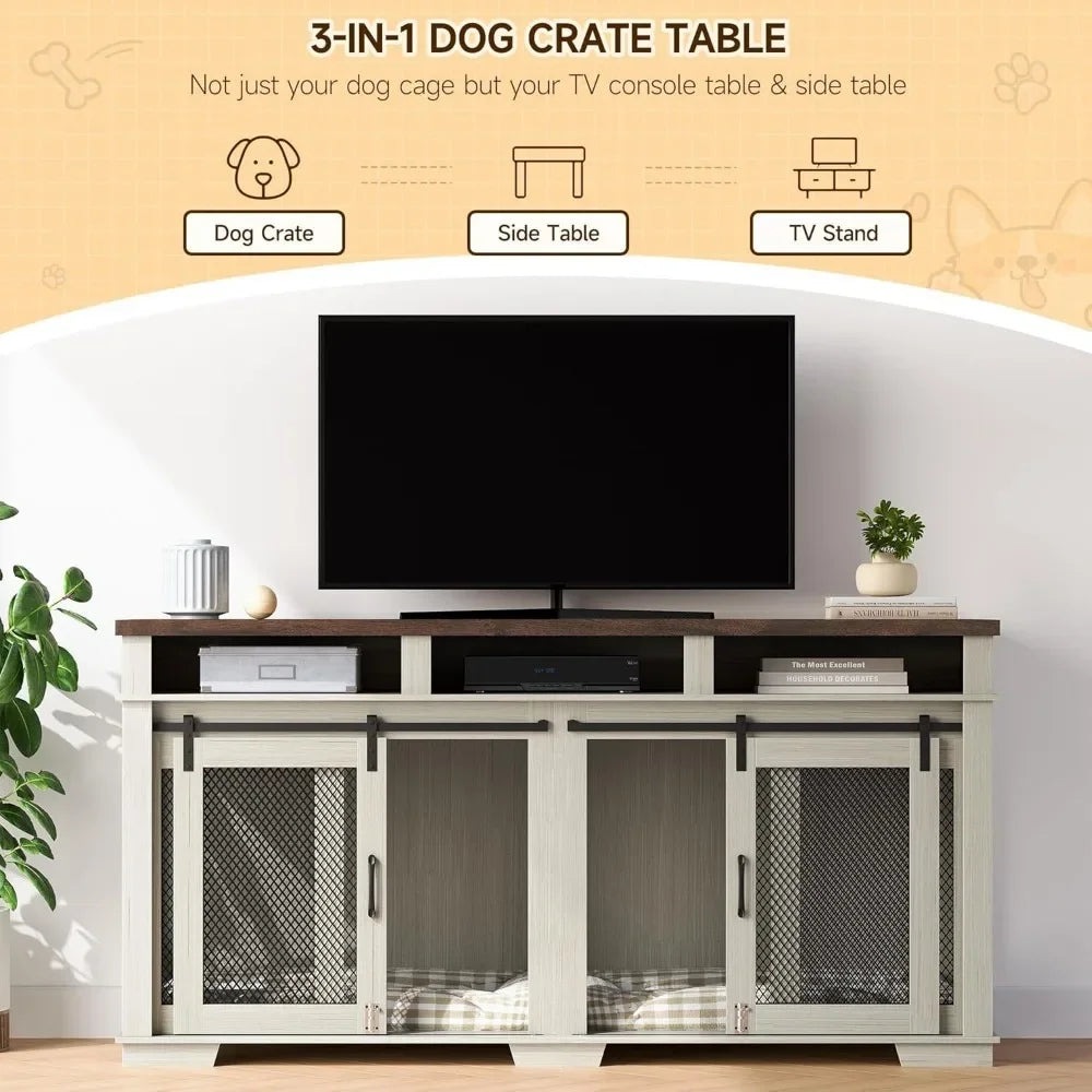 71" Dog Kennel Furniture