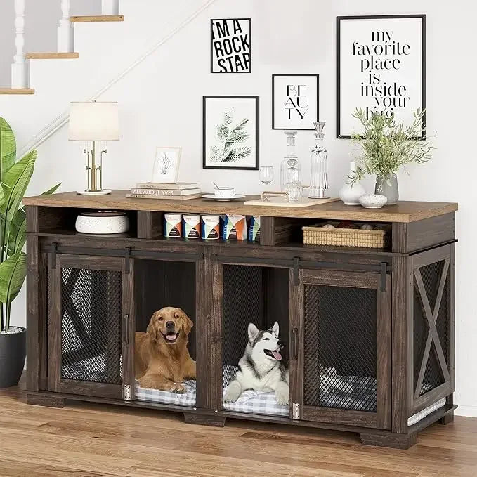 71" Dog Kennel Furniture