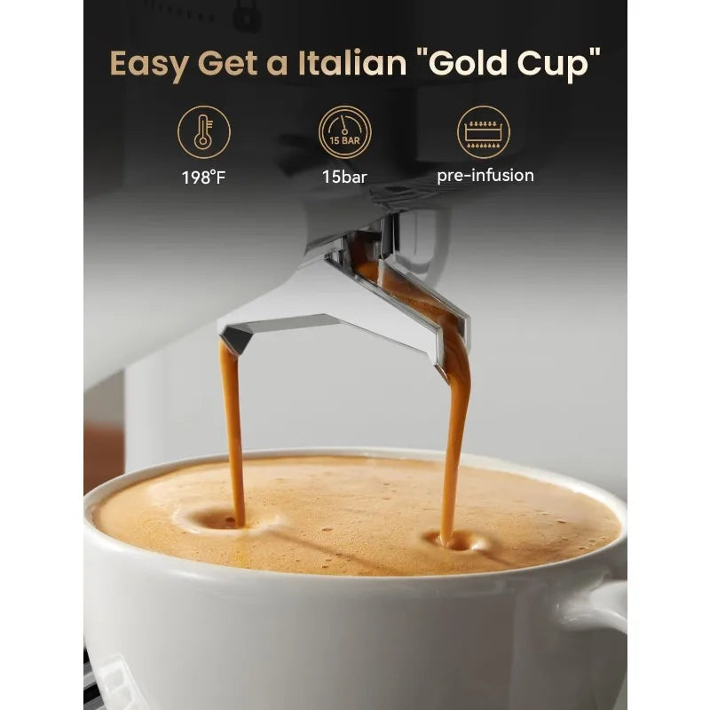 Espresso Maker With Milk Frother