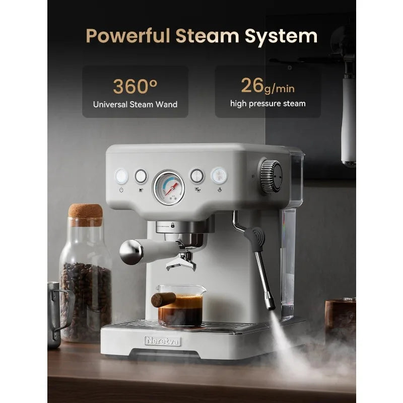 Espresso Maker With Milk Frother