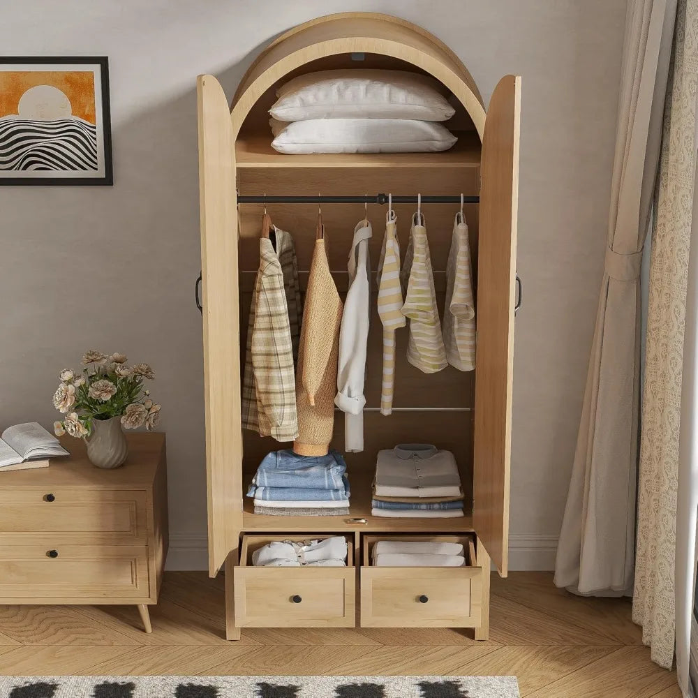 Armoire Wardrobe Closet With Drawers