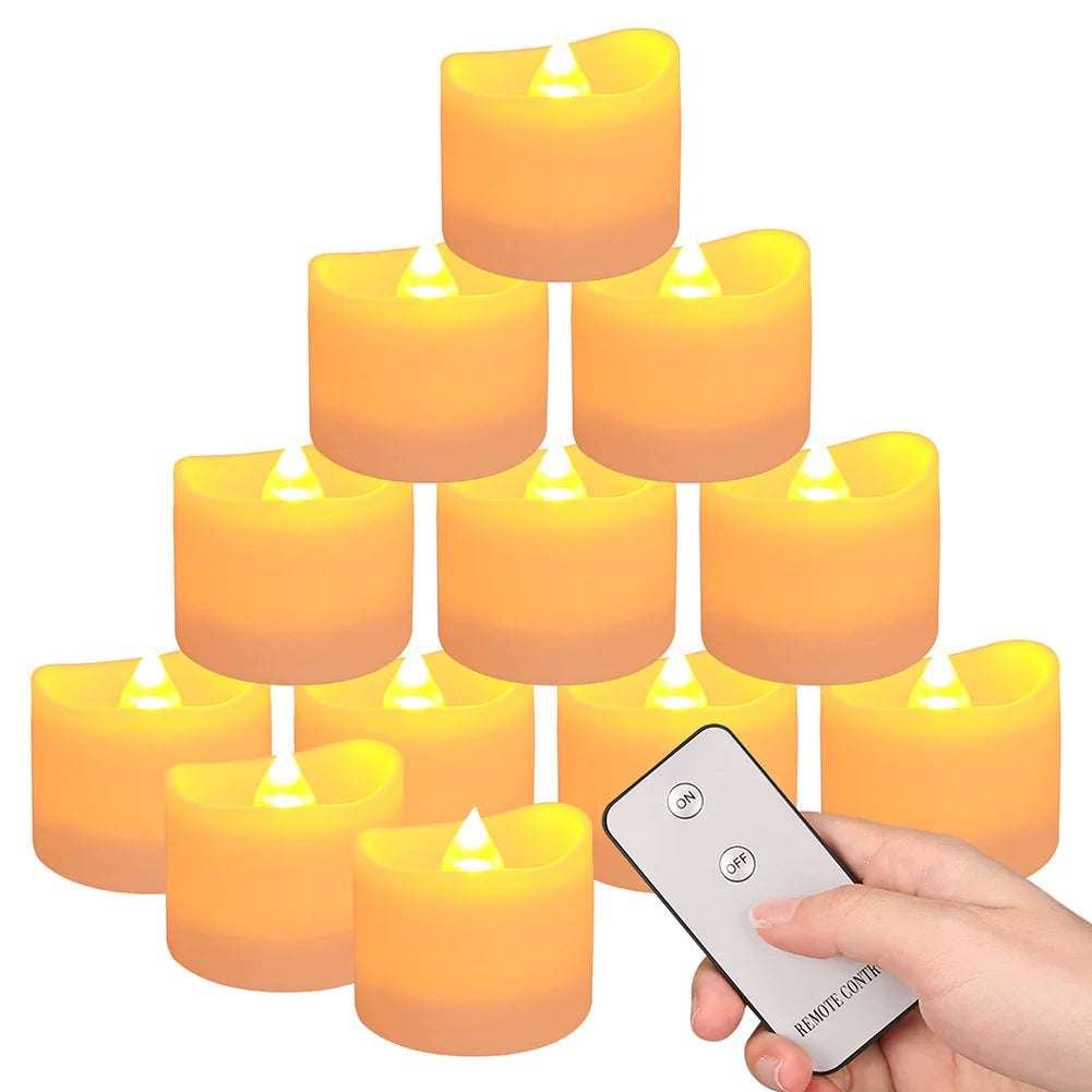 Flameless LED Battery Operated Flickering Candle