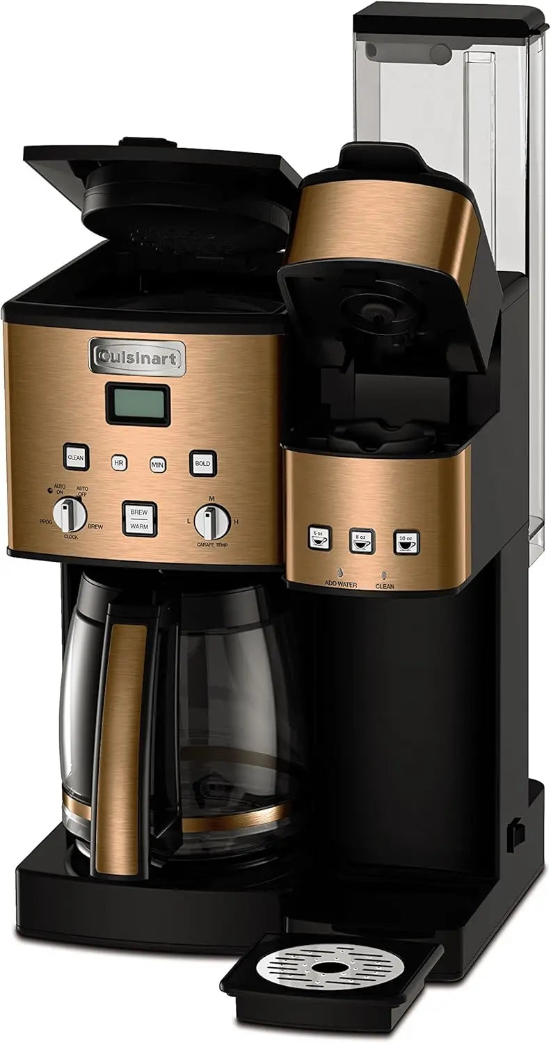 Single Serve + 12 Cup Coffee Maker