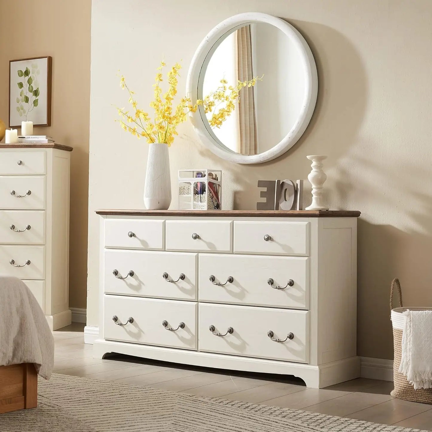 Rustic Dressers Chest Organizer