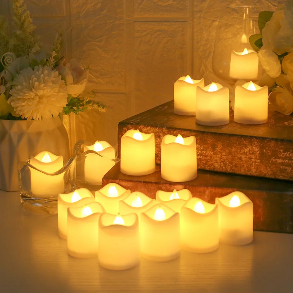 Flameless LED Battery Operated Flickering Candle