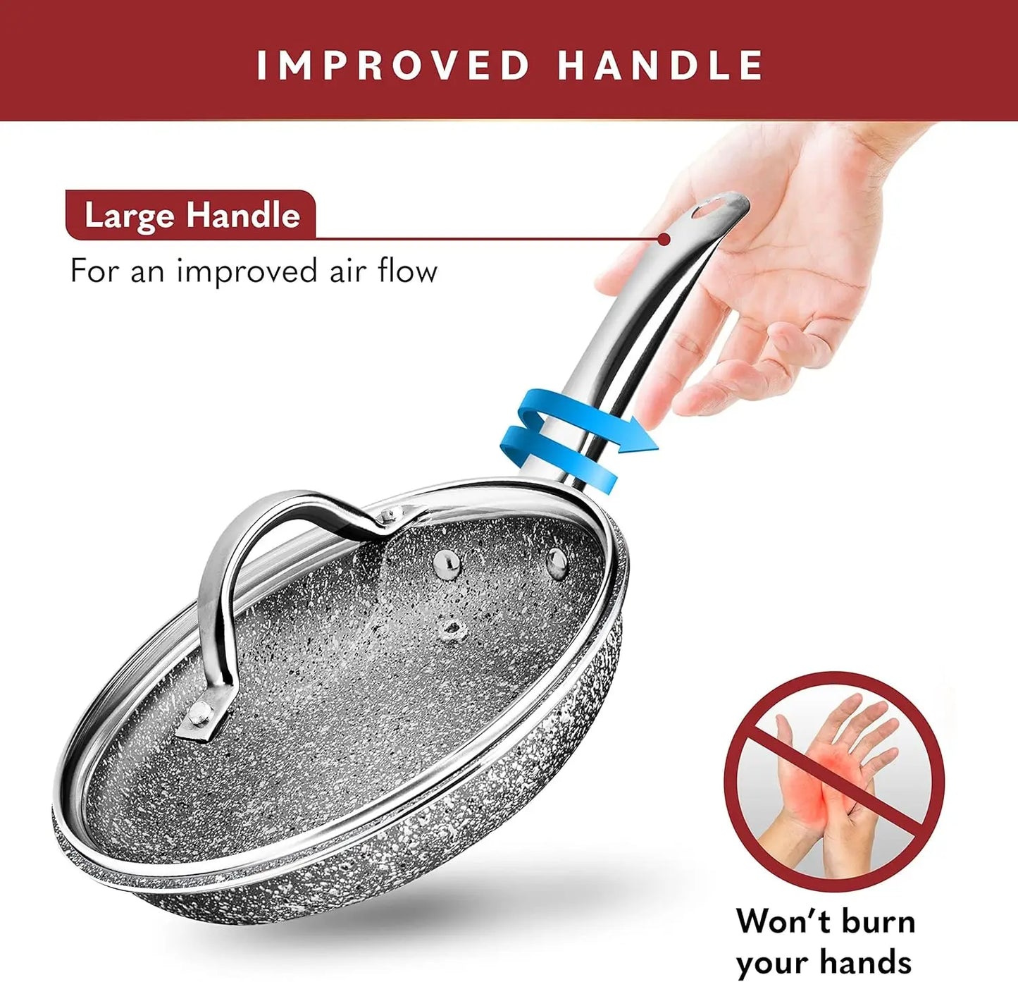 Non Stick Kitchen Cookware Set