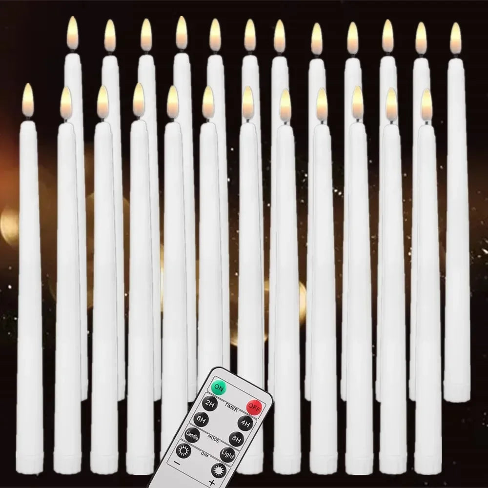 Flameless LED Battery Operated Flickering Candle