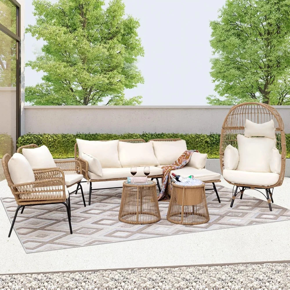 Wicker Patio Furniture Set