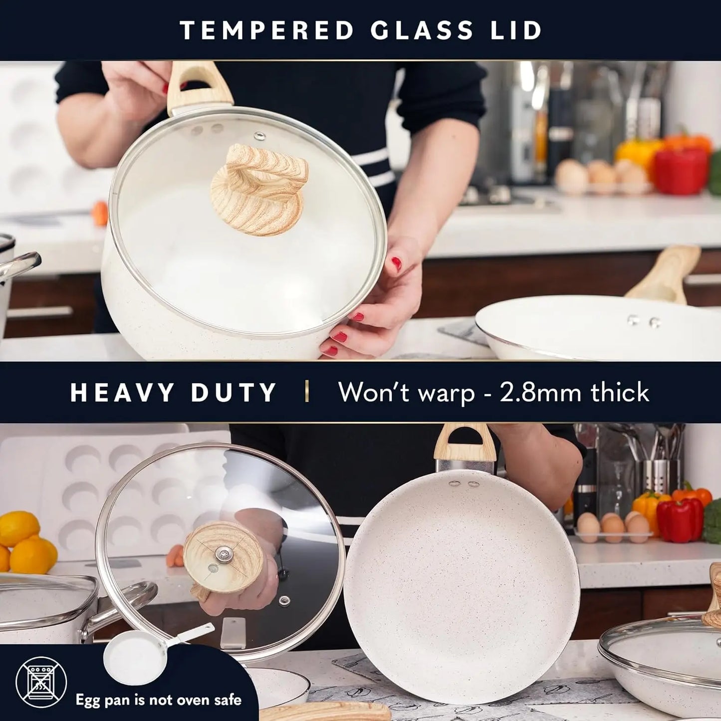 Non Stick Kitchen Cookware Set