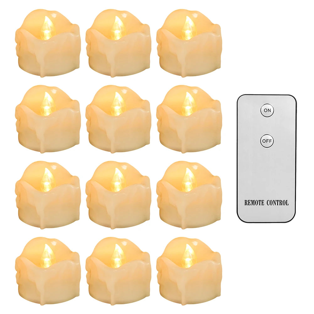 Flameless LED Battery Operated Flickering Candle