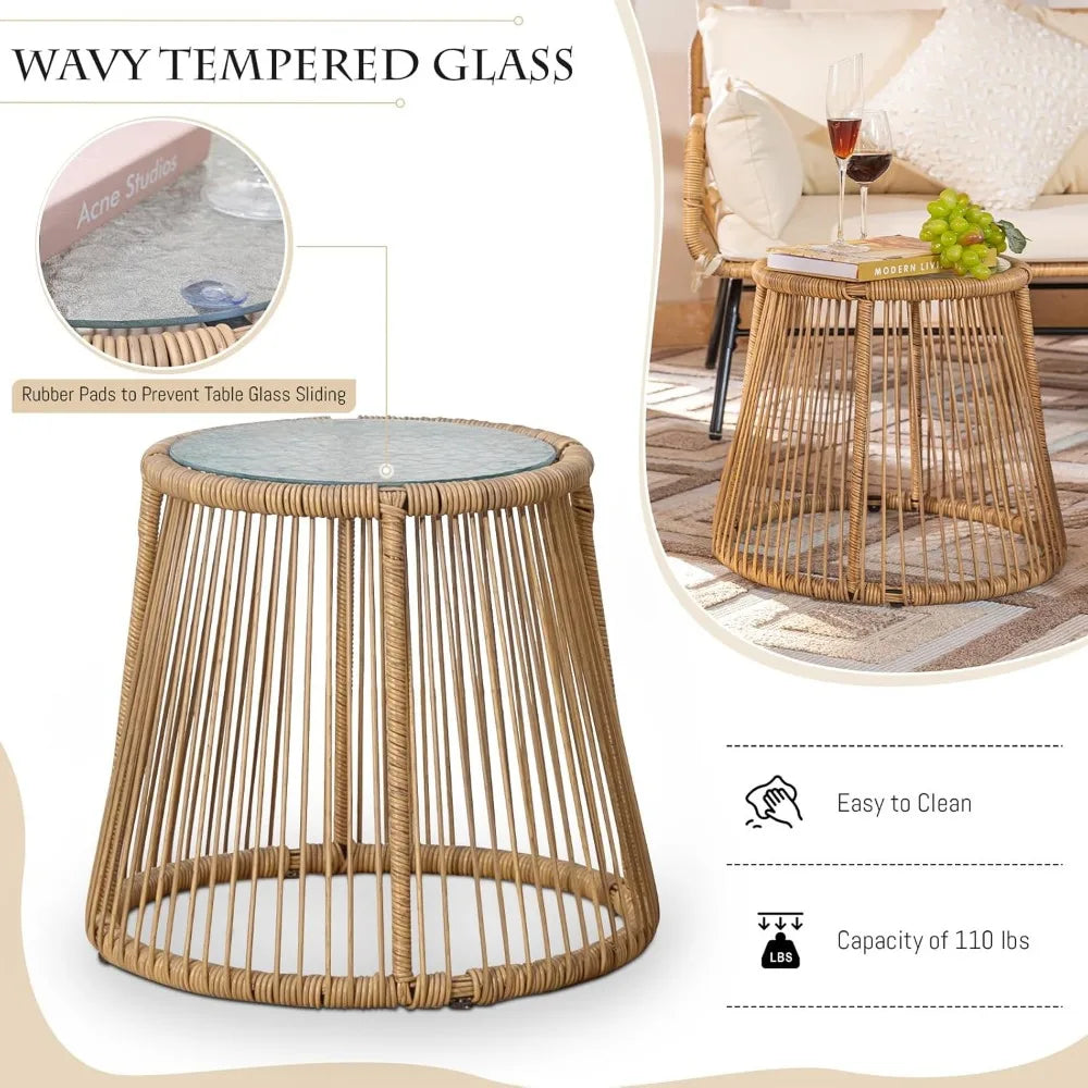 Wicker Patio Furniture Set