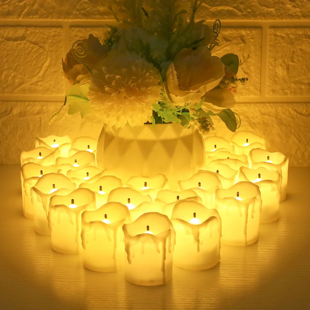 Flameless LED Battery Operated Flickering Candle