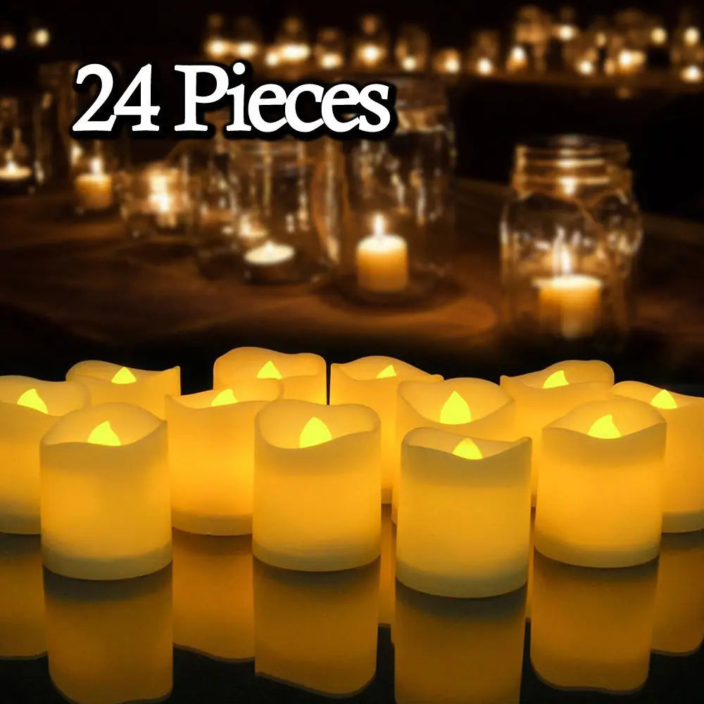 Flameless LED Battery Operated Flickering Candle