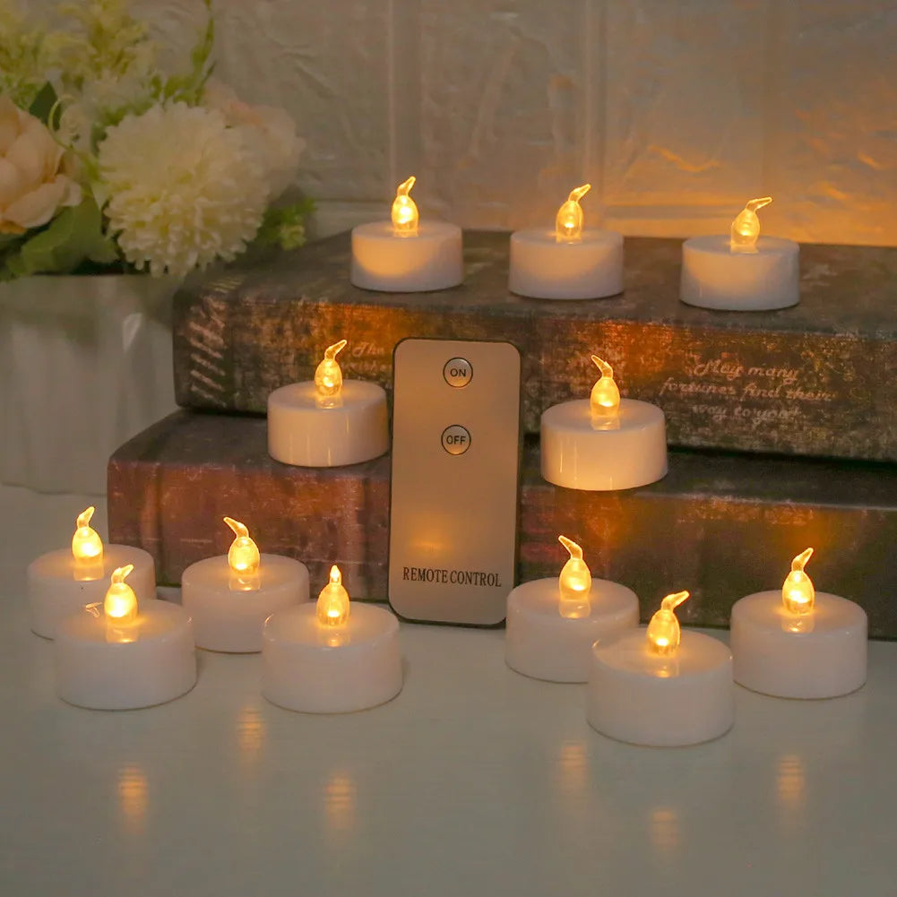 Flameless LED Battery Operated Flickering Candle