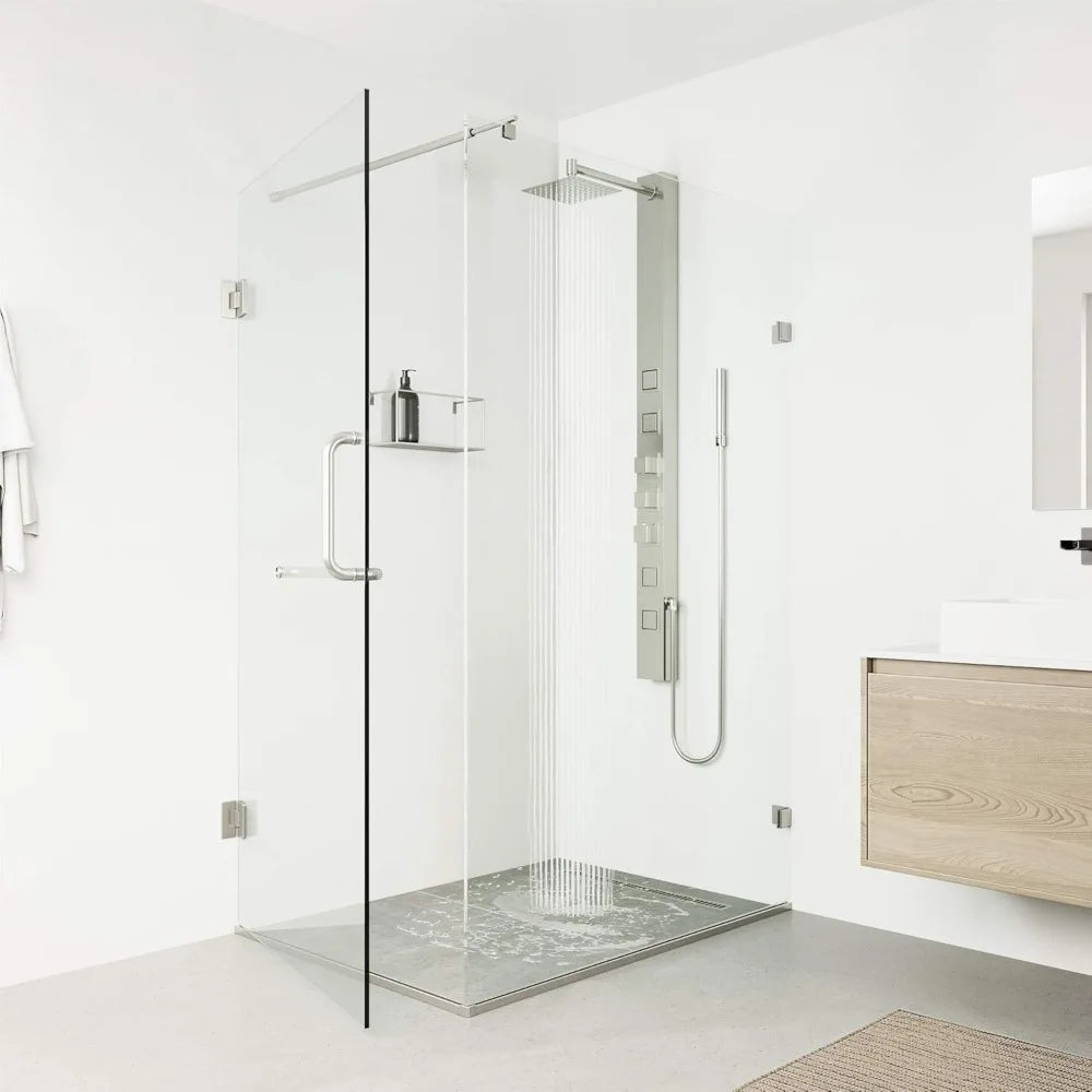 20"x58" Jet Stainless Steel Shower Panel