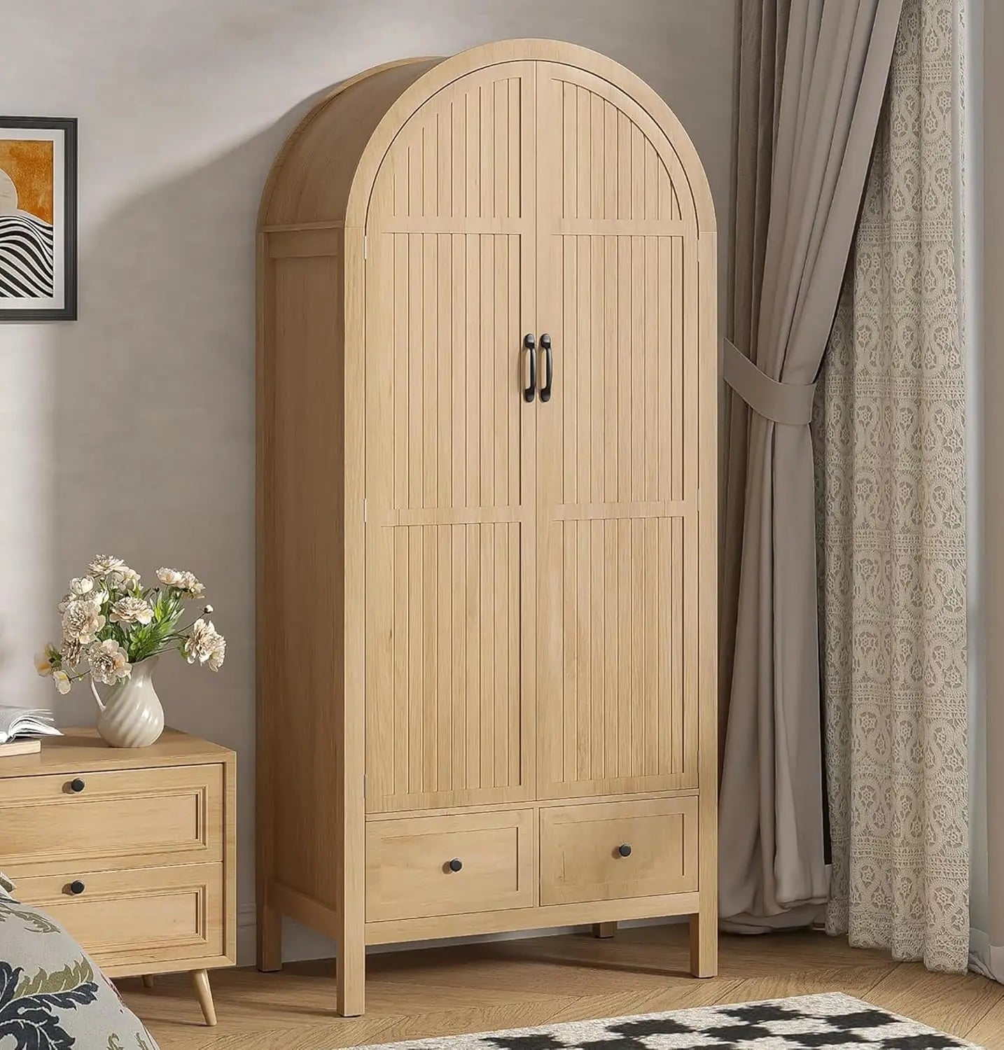 Armoire Wardrobe Closet With Drawers