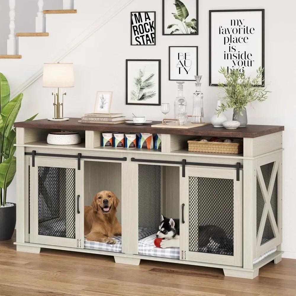 71" Dog Kennel Furniture