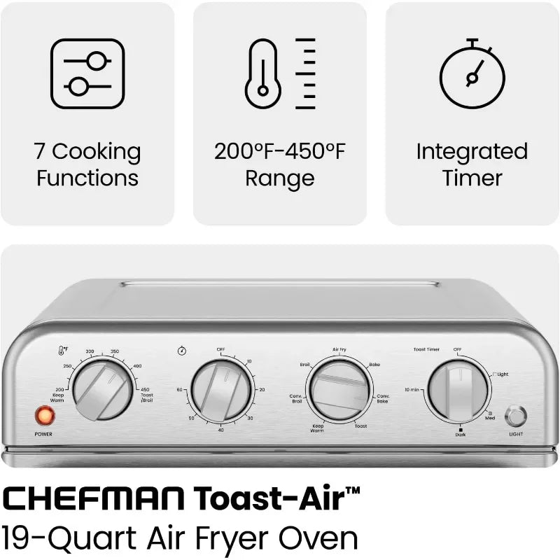 Chefman Air Fryer Toaster Oven Combo
