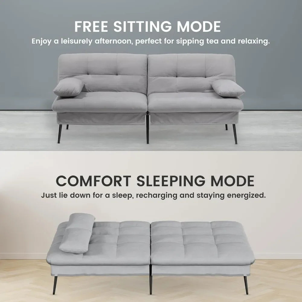 68" Convertible Futon Sofa Bed