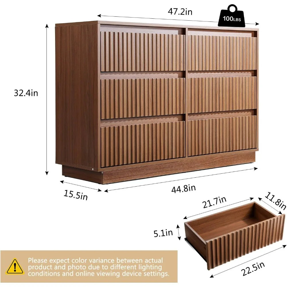 Wood Modern Dresser Chest