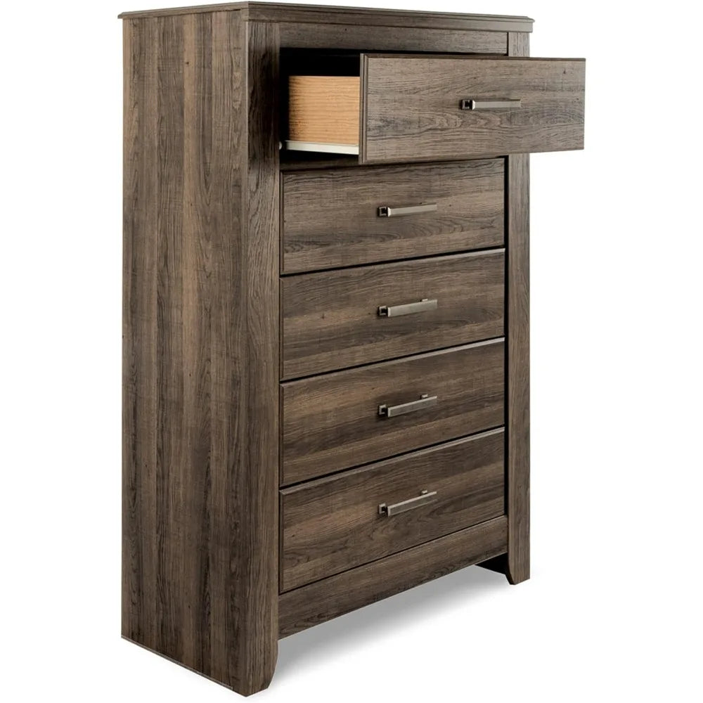 Rustic 5 Drawer Chest