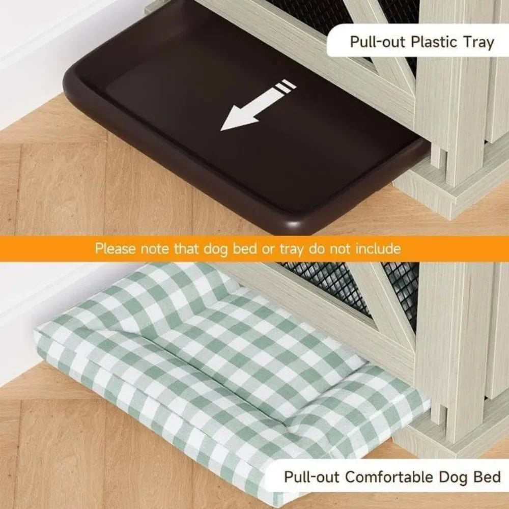 71" Dog Kennel Furniture