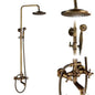 Antique Brass Shower Faucet