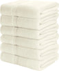 100% Cotton 6 Pack Bath Towel Set
