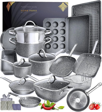 Non Stick Kitchen Cookware Set