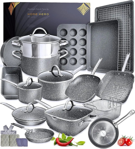 Non Stick Kitchen Cookware Set