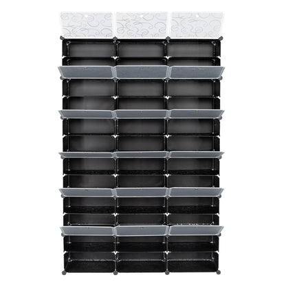 12-Tier Portable Shoe Rack Organizer