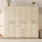 70.9" Wooden Wardrobe Cabinet