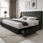 Bed Frame With Storage Drawers