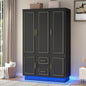 Modern Closet Wardrobe Armoire