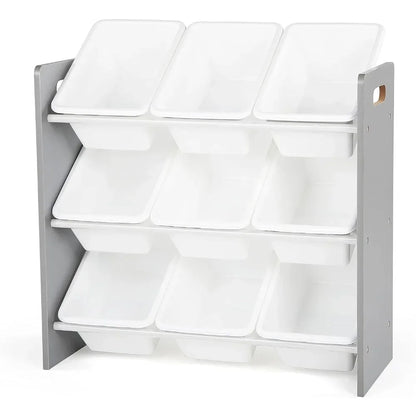 Grey & White Toy Organizer