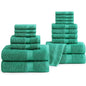 16 Piece 100% Cotton Bath Towel Set