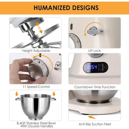 8.4QT Commercial Stand Mixer