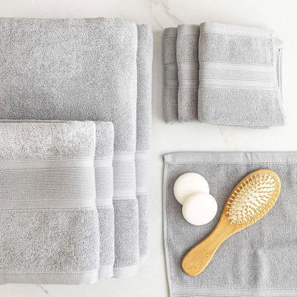 100% Cotton 8 Piece Bathroom Towel Set
