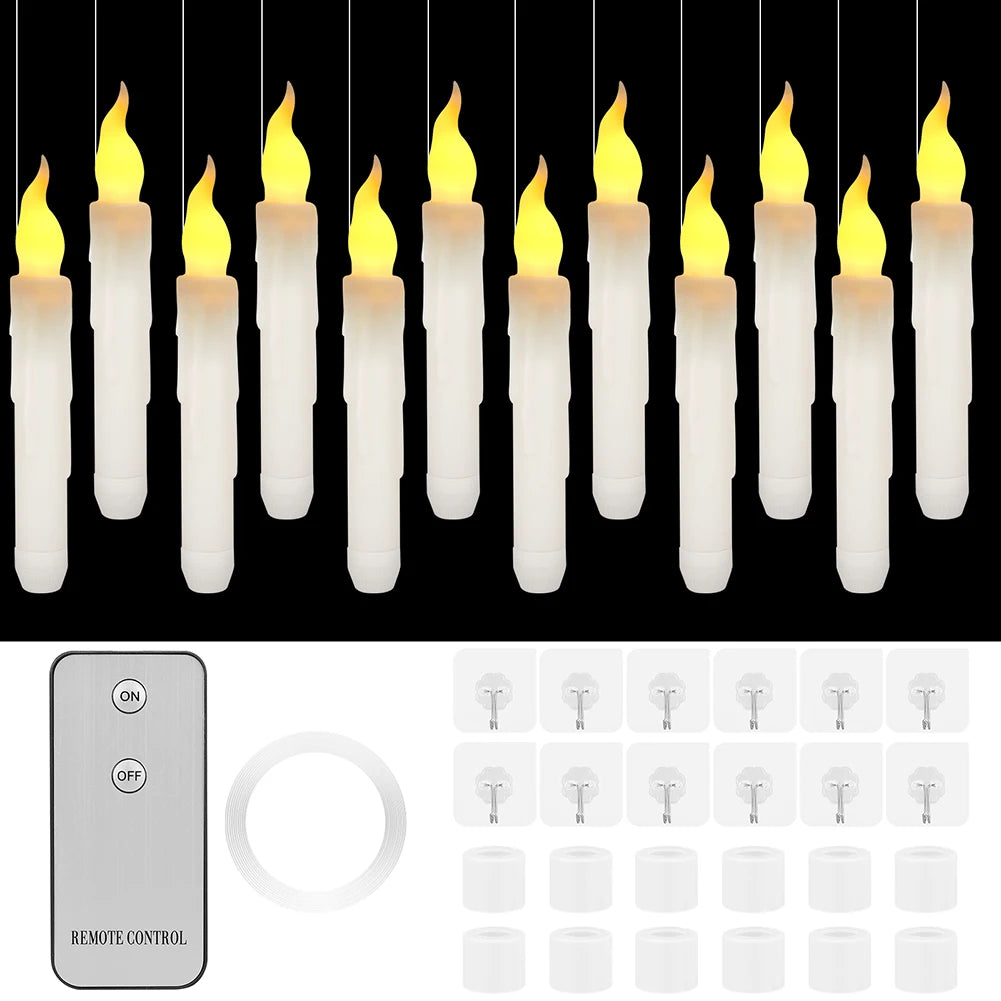 Flameless LED Battery Operated Flickering Candle