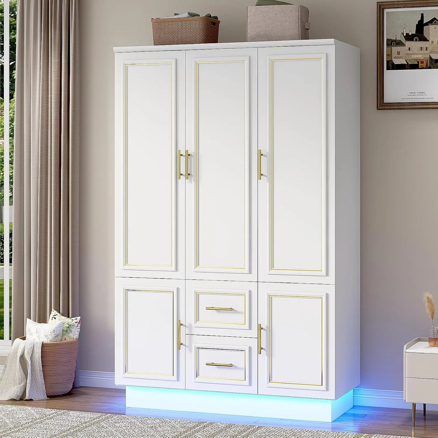Modern Closet Wardrobe Armoire