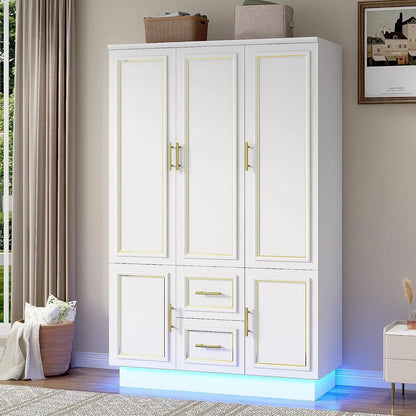 Modern Closet Wardrobe Armoire
