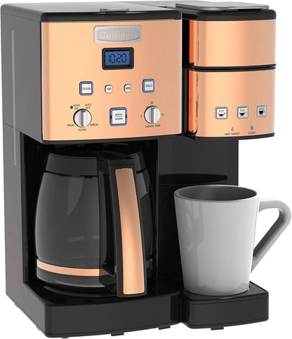 Single Serve + 12 Cup Coffee Maker
